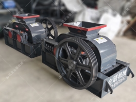 2pg400*250小型对辊91抖音免费视频发往湖南长沙